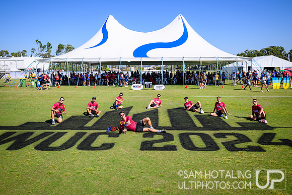 Opening ceremony during World Ultimate Championships at Runaway Bay Precinct