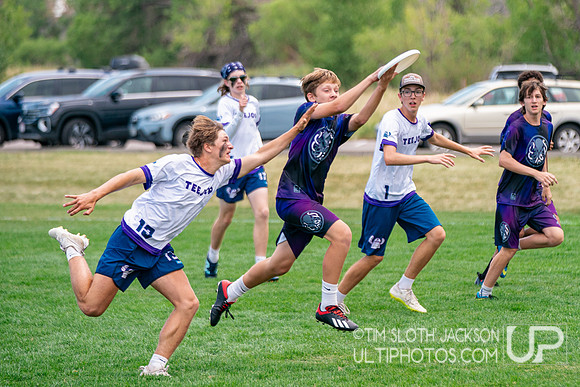 Pool play at 2024 USAU Youth Club Championship