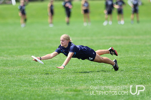 Saturday action at the USA Ultimate Youth Club Championships in