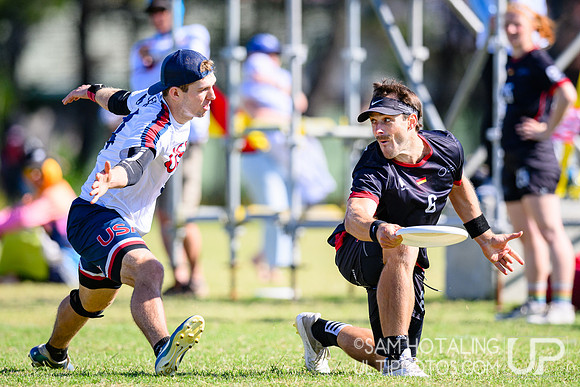 Mixed power-pools during World Ultimate Championships at Runaway Bay Sports Precinct