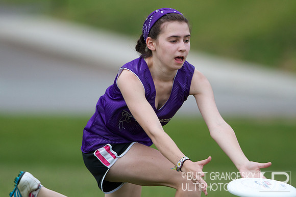 Girls Division, Sunday -- 2012 USAU HS Northeasterns