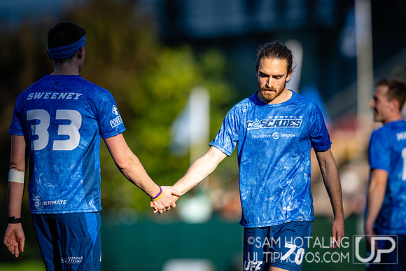 Oakland Spiders at Seattle Cascades in the UFA Regular Season
