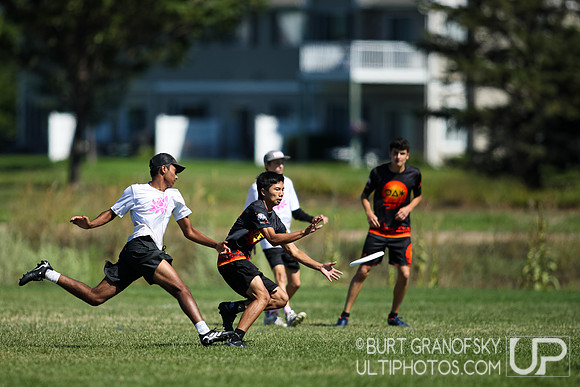USA Ultimate YCC 2022 -- U17 Boys Semifinals Action
