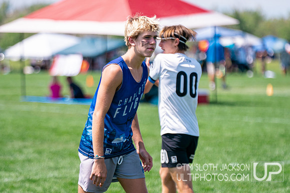 Bracket play at 2024 USAU Youth Club Championship