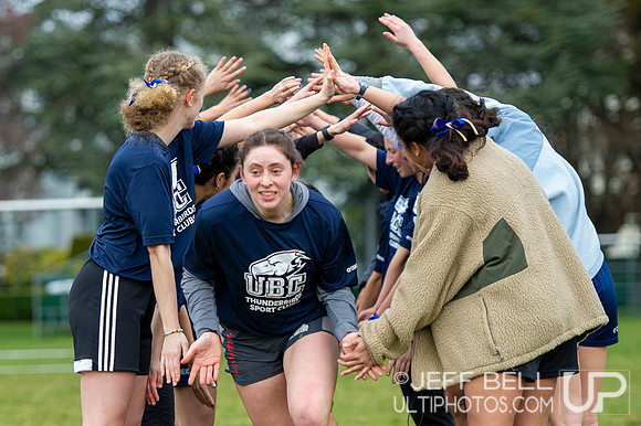 The ninth annual Douglas Bowl featuring UVIC and UBC Women’s and Open Ultimate teams.