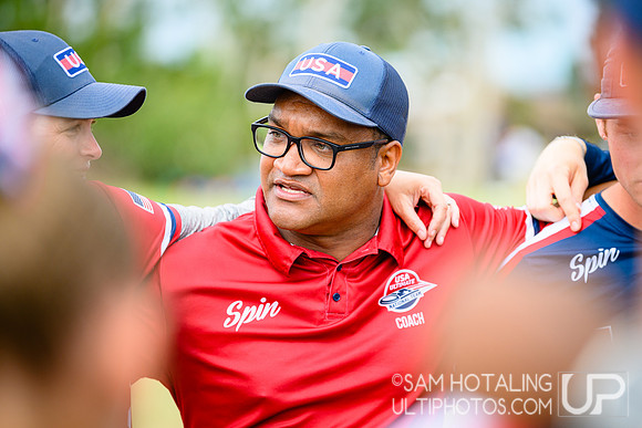 Bracket play during World Ultimate Championships at Runaway Bay Precinct