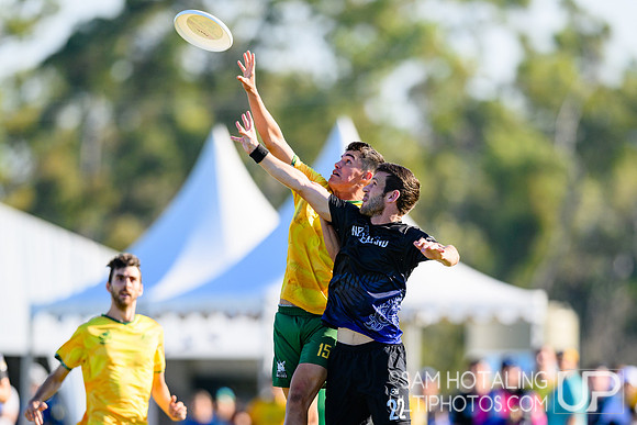 Opening ceremony during World Ultimate Championships at Runaway Bay Precinct