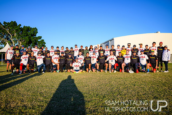 Pool play during World Ultimate Championships at Runaway Bay Precinct