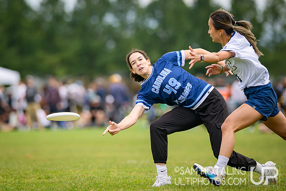 Pool play at USAU D-I College Championships