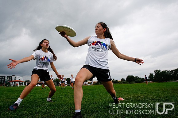 USA Ultimate YCC 2022 -- U20 Girls Sat Action
