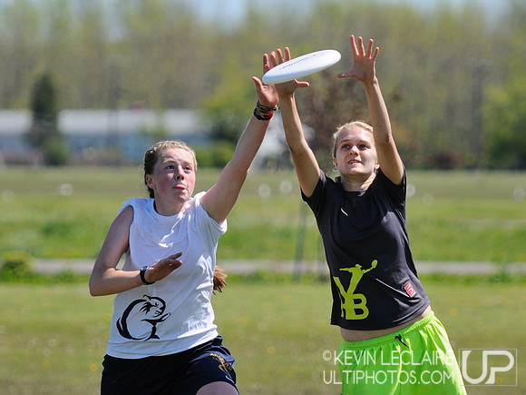 Sunday Quarterfinals - 2010 UPA High School Girls Eastern Championships
