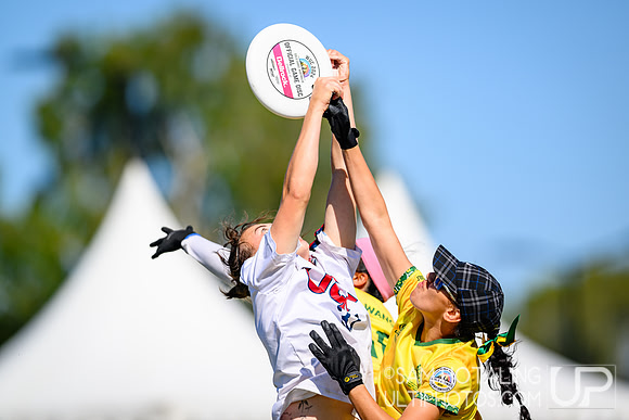 Pool play during World Ultimate Championships at Runaway Bay Precinct