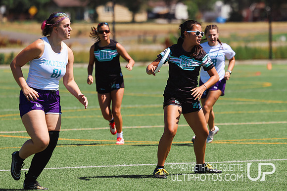 Sunday action at the USA Ultimate Youth Club Championships in th