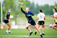 Women’s pool play at USAU DI College Championships