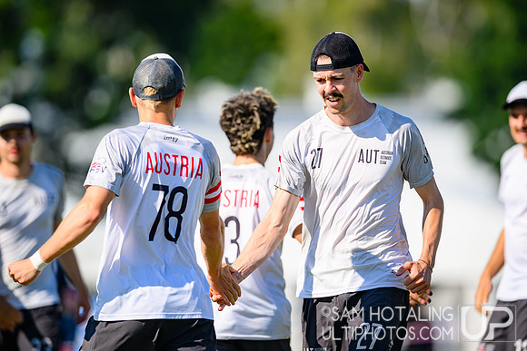 Men’s pool play during World Ultimate Championships at Runaway Bay Sports Precinct