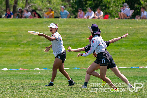 Pool play at 2024 USAU International Club Championship