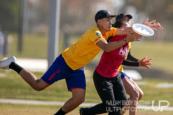 Day 1 of the WFDF 2024 World Masters Ultimate Championships