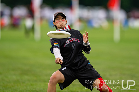 TOKYO Mavericks vs MUD in pool play at World Ultimate Club Championships