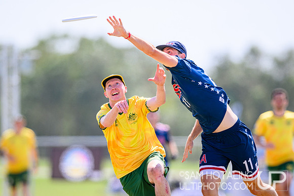 Men’s power-pools during World Ultimate Championships at Runaway Bay Sports Precinct