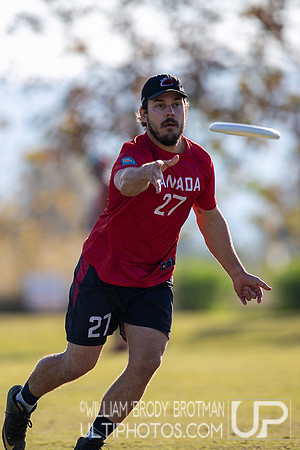 Day 1 of the WFDF 2024 World Masters Ultimate Championships
