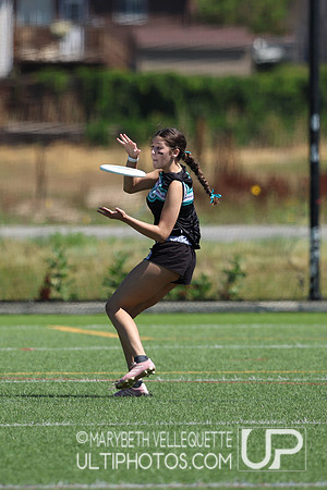 Sunday action at the USA Ultimate Youth Club Championships in th