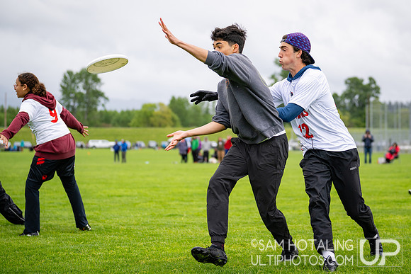 Pool play round II at DiscNW Spring Reign