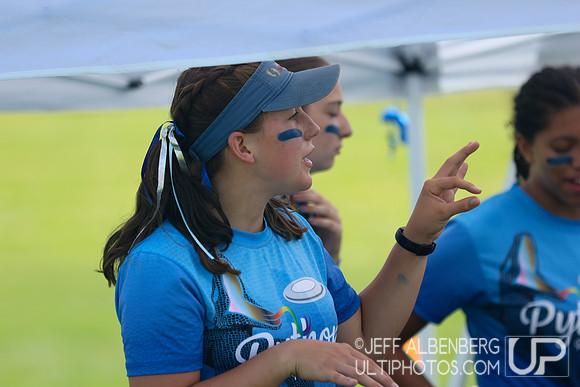 Pool play at USAU Youth Club Championships