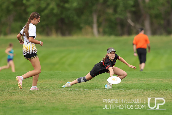 Saturday action at the USA Ultimate Youth Club Championships in