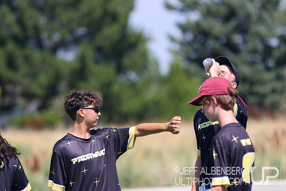 Pool play at USAU Youth Club Championships