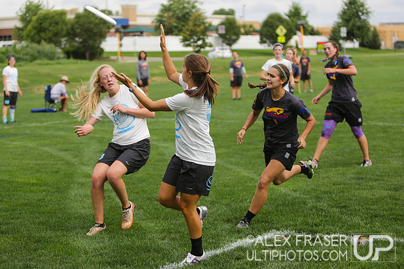 U19 Girls - Friday - 2016 USAU Youth Club Championships