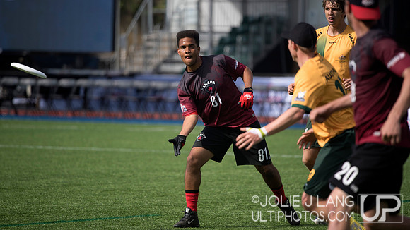 Australia Men's vs Canada Men's 3rd Place - WUGC 2016