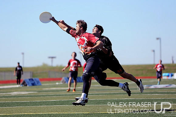 Saturday - Mixed Semifinals - 2013 USAU National Championships