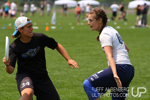 Saturday Women's division action from 2012 College Nationals