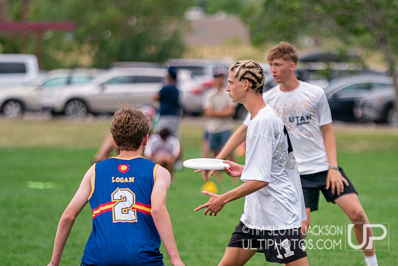 Bracket  play at 2024 USAU Youth Club Championship