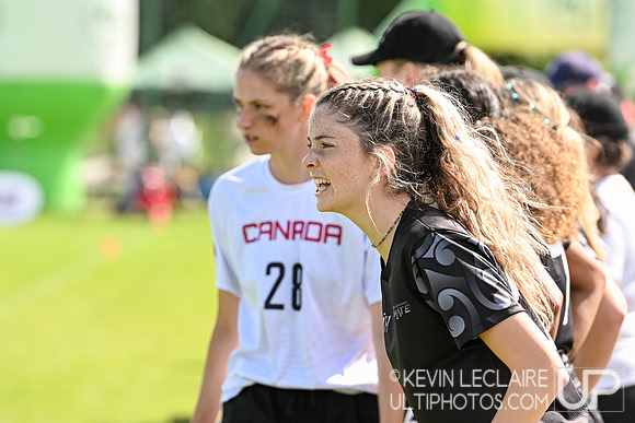 Canada U20 Women vs New Zealand U20 Women Pre-Semis Game - WJUC