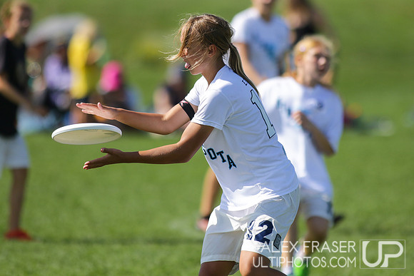 U16 Girls - Saturday - 2016 USAU Youth Club Championships