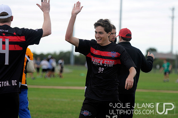 USA Ultimate Nationals Championships 2013 -Truck Stop vs Chain Lightning Pre-Quarters game