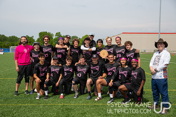 Claremont Men's Spirit Winners 2024 USA Ultimate Division III Co