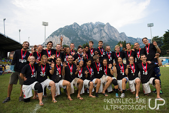 Polar Bears Team Photo (Mixed Silver Medalists) - WUCC Saturday