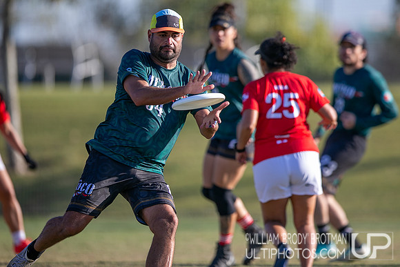 Day 1 of the WFDF 2024 World Masters Ultimate Championships