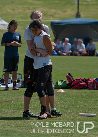 Sunday women's action from SW D-I Regionals 2012