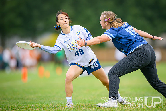 Pool play at USAU D-I College Championships