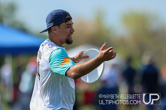 Saturday action at the USA Ultimate Youth Club Championships in