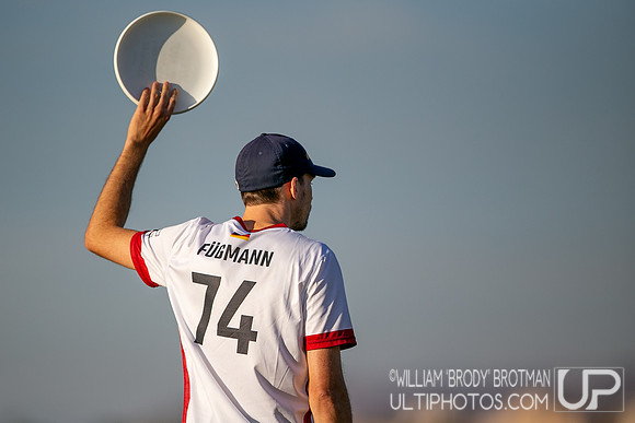Day 1 of the WFDF 2024 World Masters Ultimate Championships