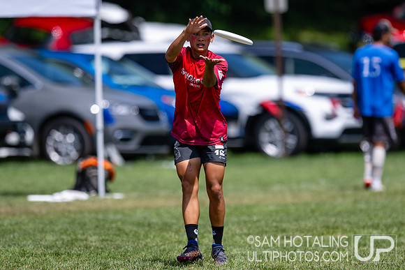 Otters vs W.underteam in 17th-place play at World Ultimate Club Championships