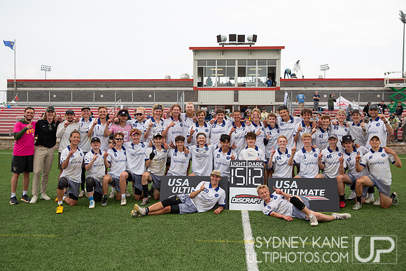 St Olaf Men's Champions 2024 USA Ultimate Division III College C