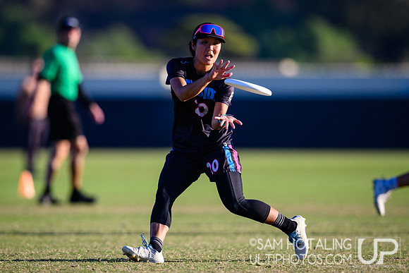 Flipside vs Seattle Riot in women’s placement play during Club Championships at Surf Cup Sports Park