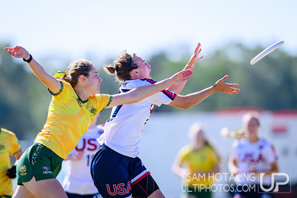 Pool play during World Ultimate Championships at Runaway Bay Precinct