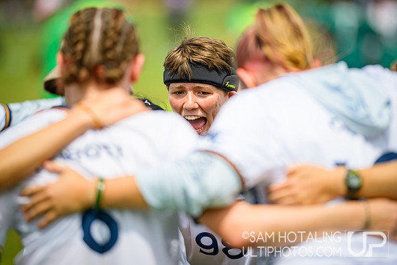 Pool play at USAU D-I College Championships