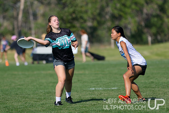 Pool play at USAU Youth Club Championships